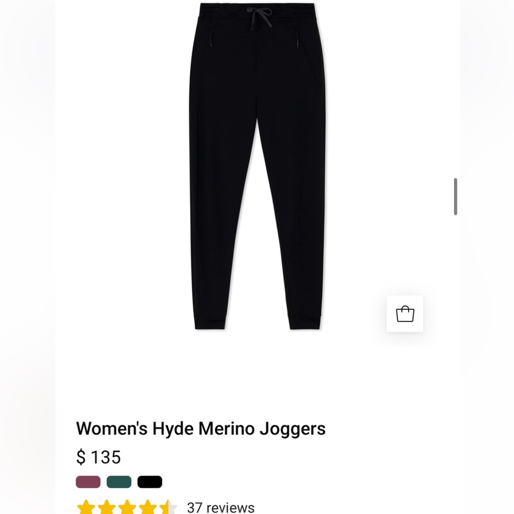 Ridge Merino Wool Joggers